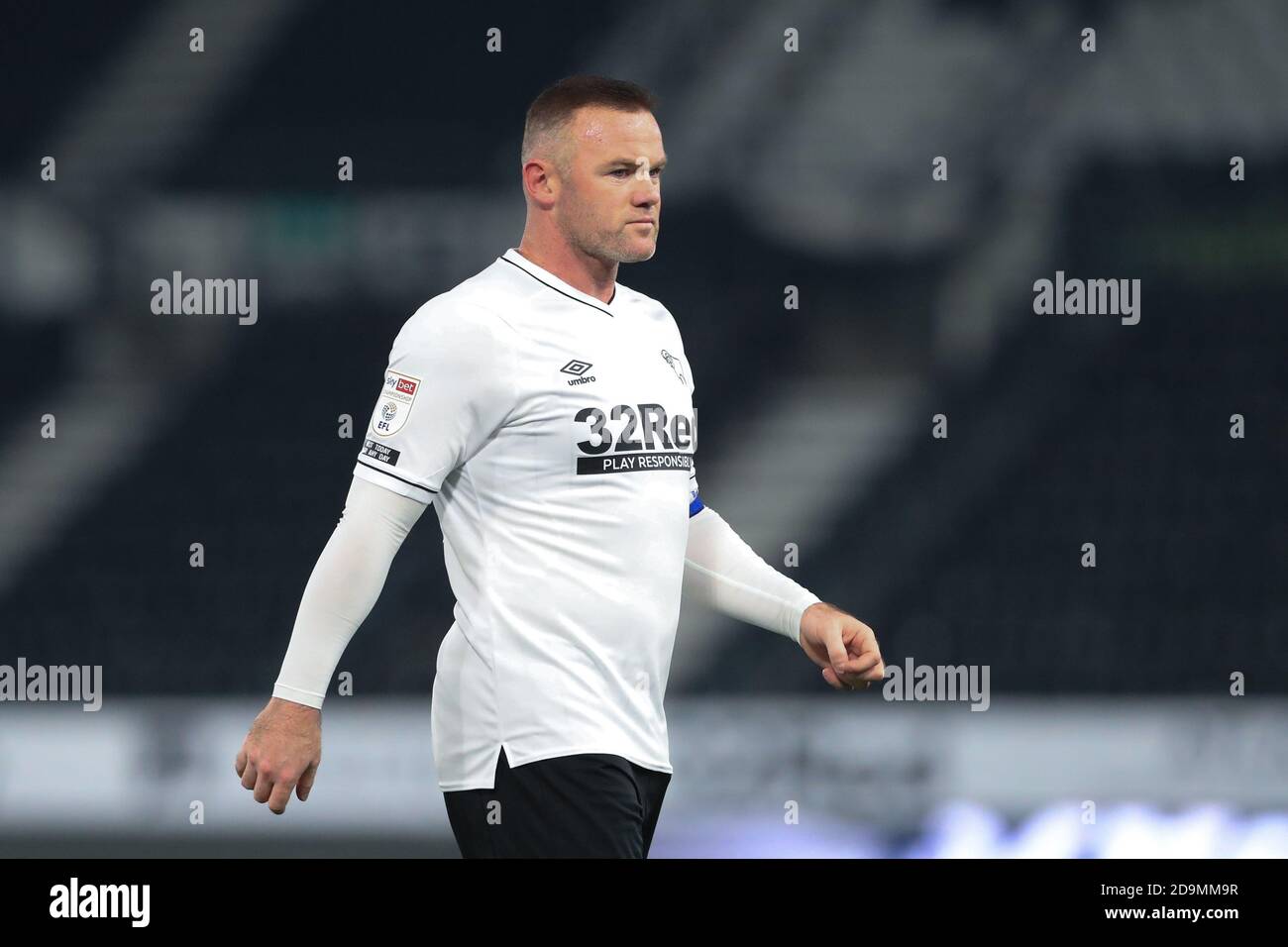 Wayne Rooney 32 Of Derby County During The Game Stock Photo Alamy Wayne Rooney 32 Of Derby County During The Game Stock Photo Alamy