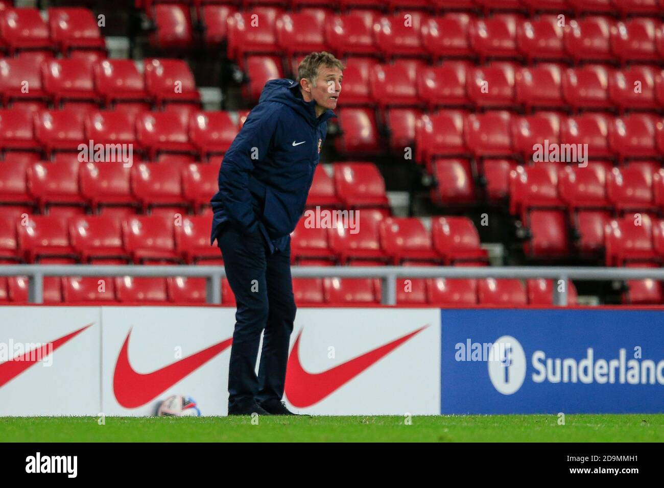 Phil Parkinson, manager of Sunderland Stock Photo Alamy