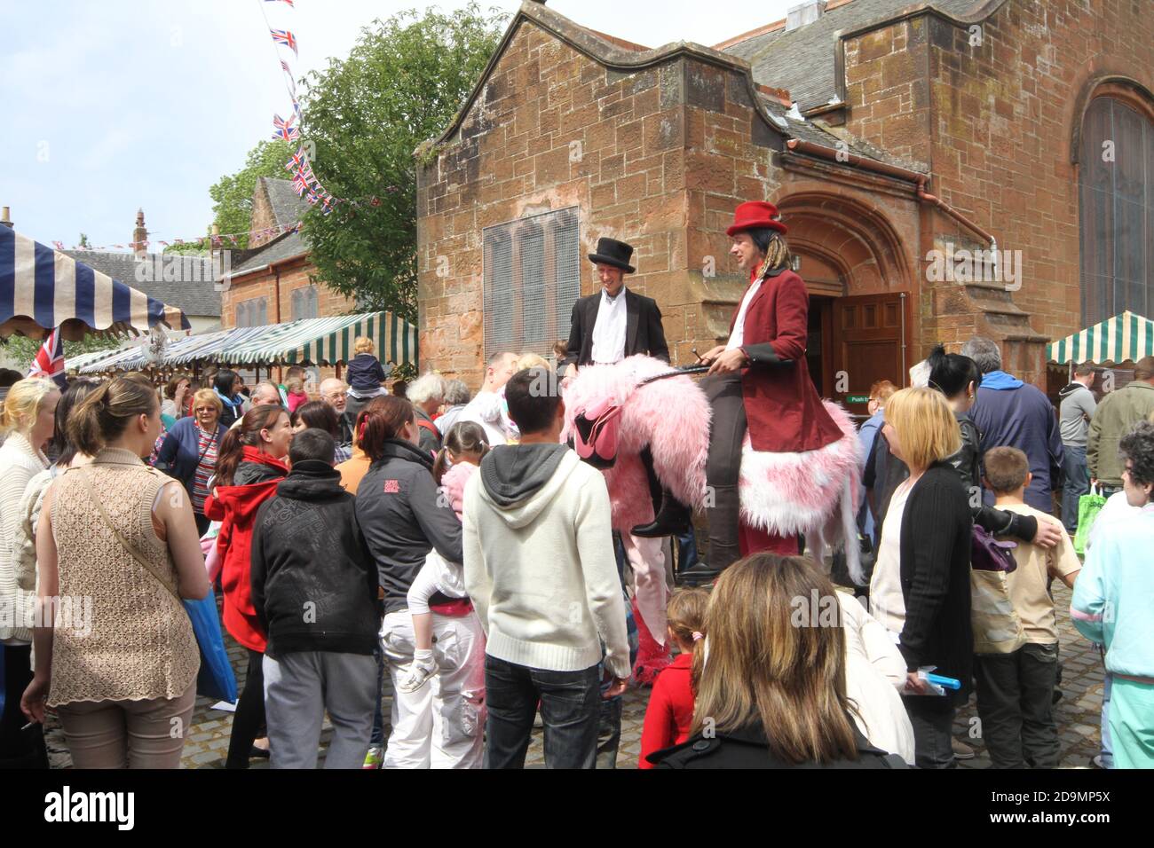 Holy Fair Mauchline, East Ayrshire, Scotland. A community fringe event