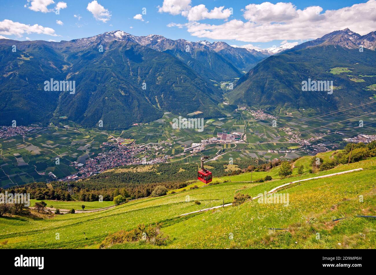 Venosta Valley (Vinschgau), Bolzano, Trentino-Alto Adige, Italy Stock Photo