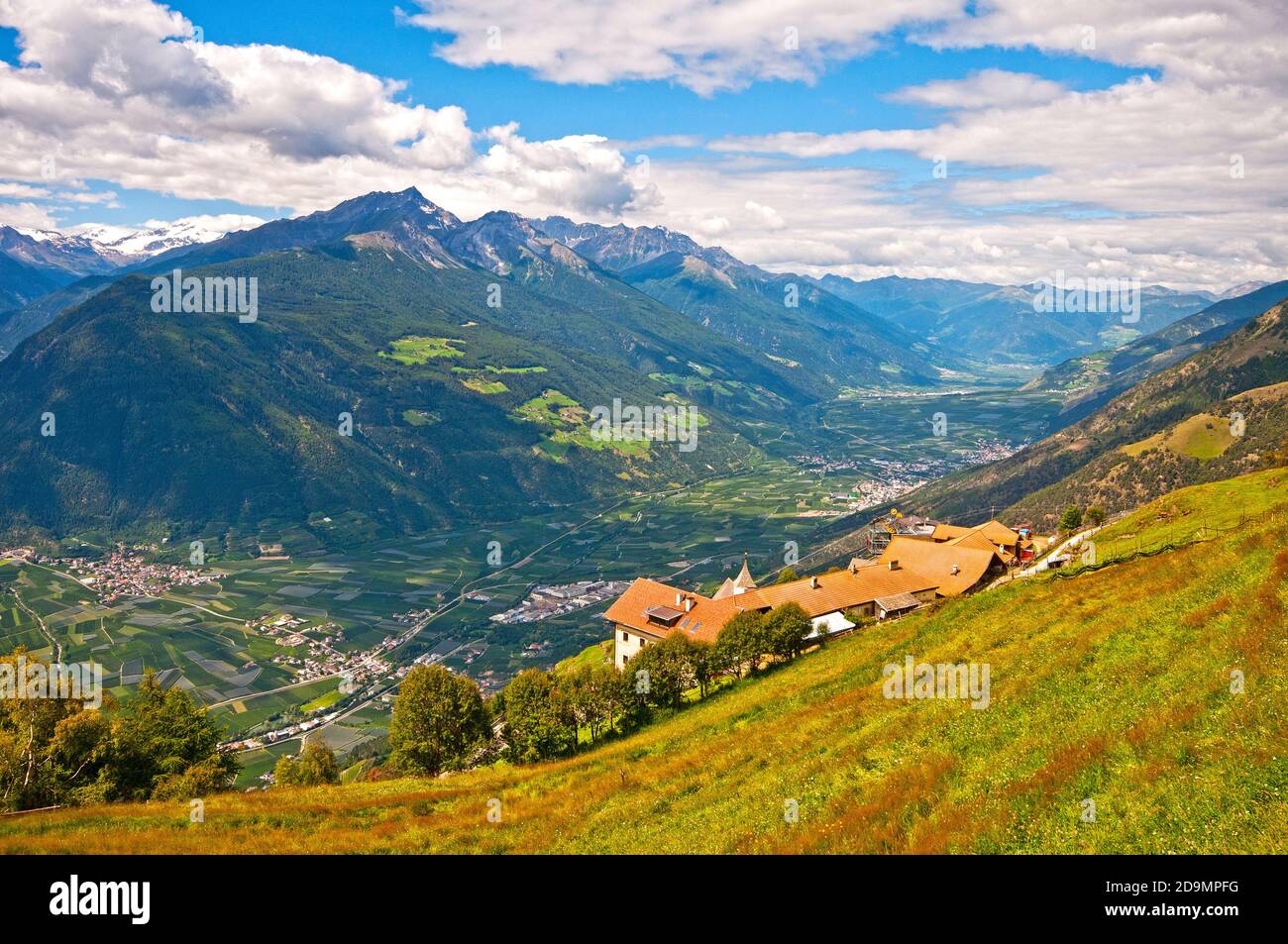 Venosta Valley (Vinschgau), Bolzano, Trentino-Alto Adige, Italy Stock Photo