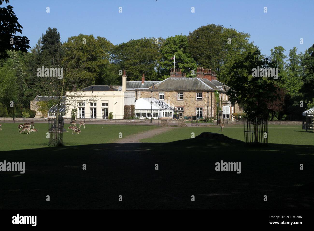 Whitworth Hall County Durham, England, UK. Whitworth Hall which stands