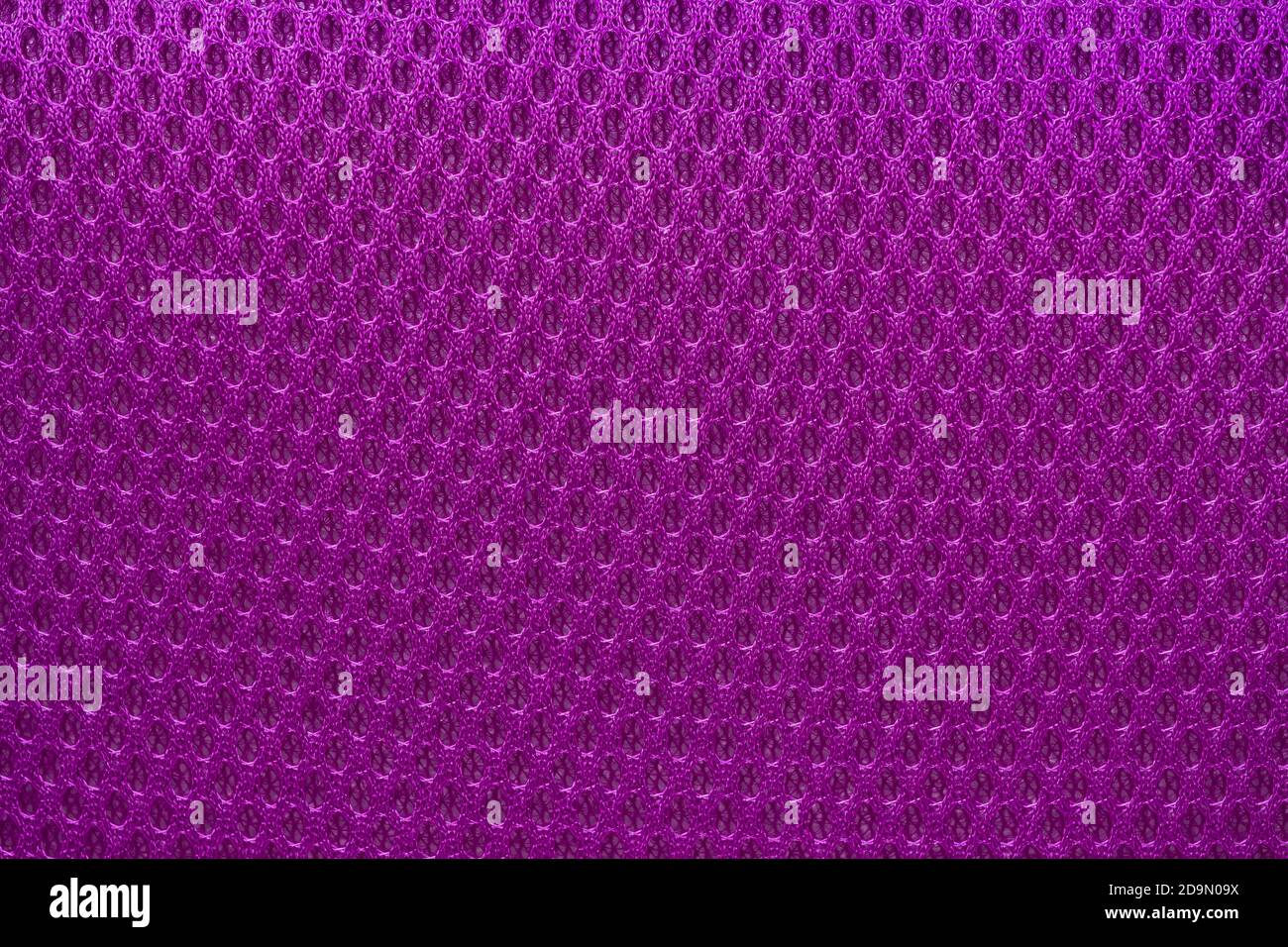 Violet nylon fabric textured background with hexagonal shape Stock Photo