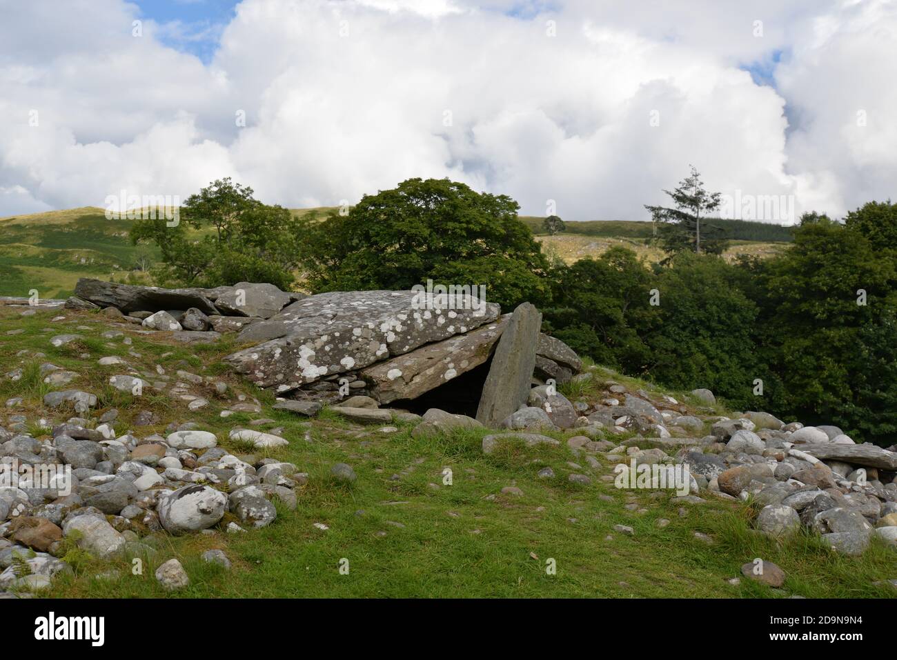 Burial Cairn, Kilmartin Glen, Argyll, Scotland Stock Photo