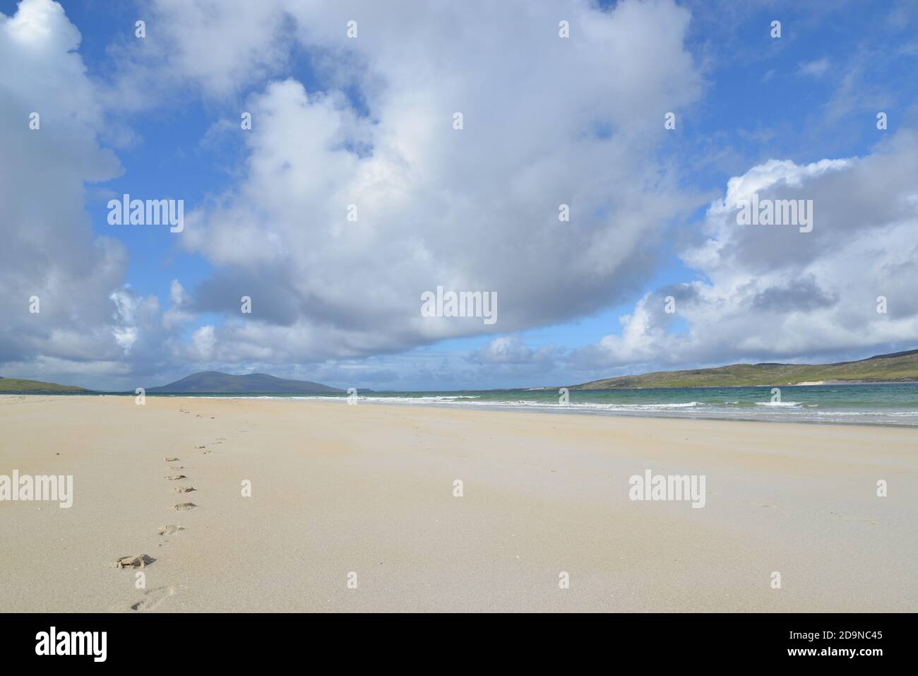 luskentyre beach outer hebrides scotland