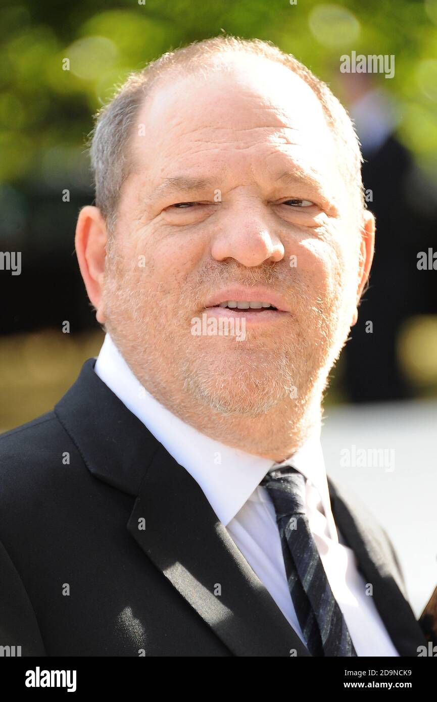 Harvey Weinstein attends the Burberry Prorsum Spring/Summer 2013 Womenswear Fashion Show, Kensington Gardens, London. © Paul Treadway Stock Photo