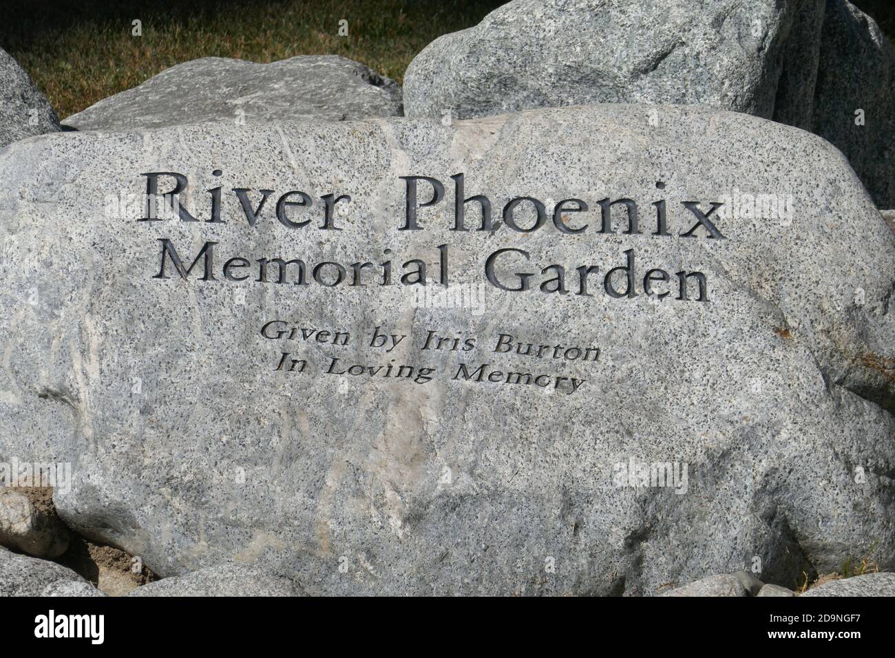 Arcadia, California, USA 4th November 2020 A general view of atmosphere of The River Phoenix Memorial Garden at The Methodist Hospital at 300 W. Huntington Drive on November 4, 2020 in Arcadia, California, USA. Photo by Barry King/Alamy Stock Photo Stock Photo