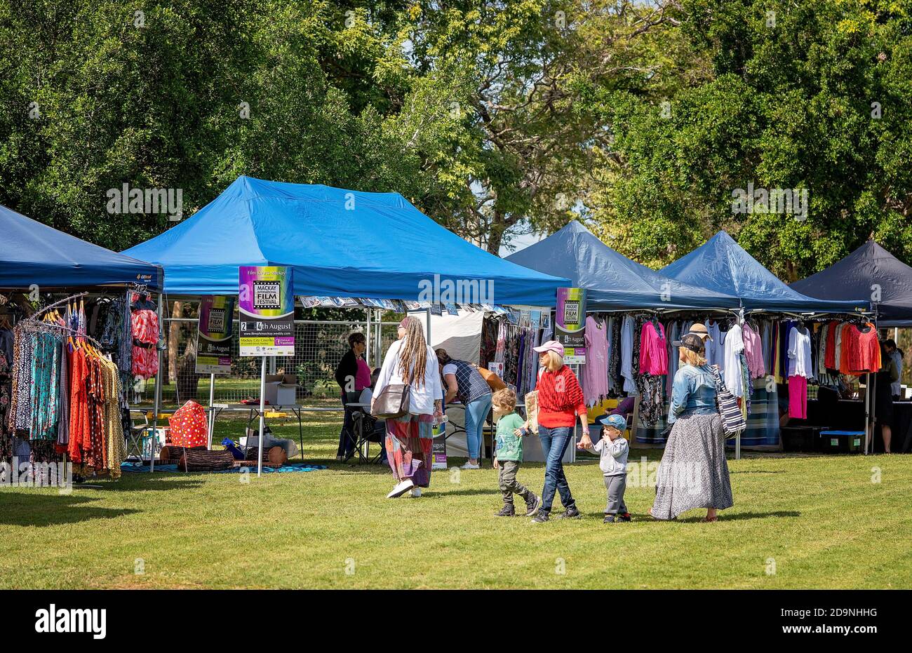 Mackay, Queensland, Australia 20th July 2019 Crowd of people at