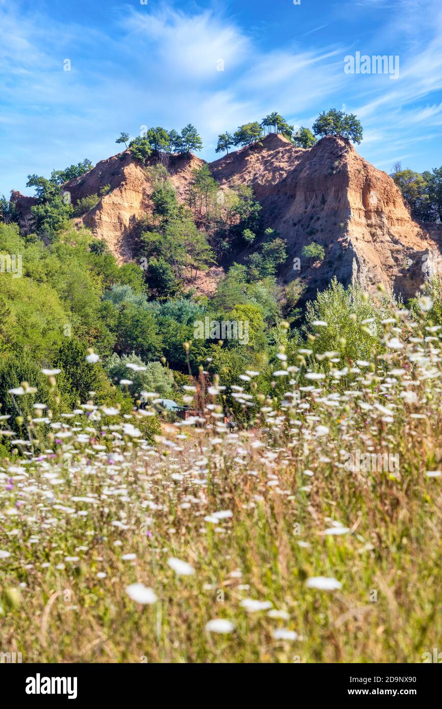 the Balze in Valdarno, Castelfranco Piandiscò, Arezzo, Tuscany, Italy Stock Photo