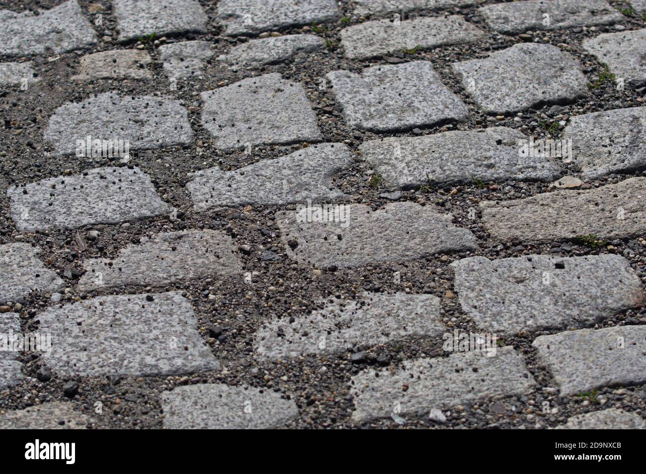 An old cobblestone road ground Stock Photo - Alamy