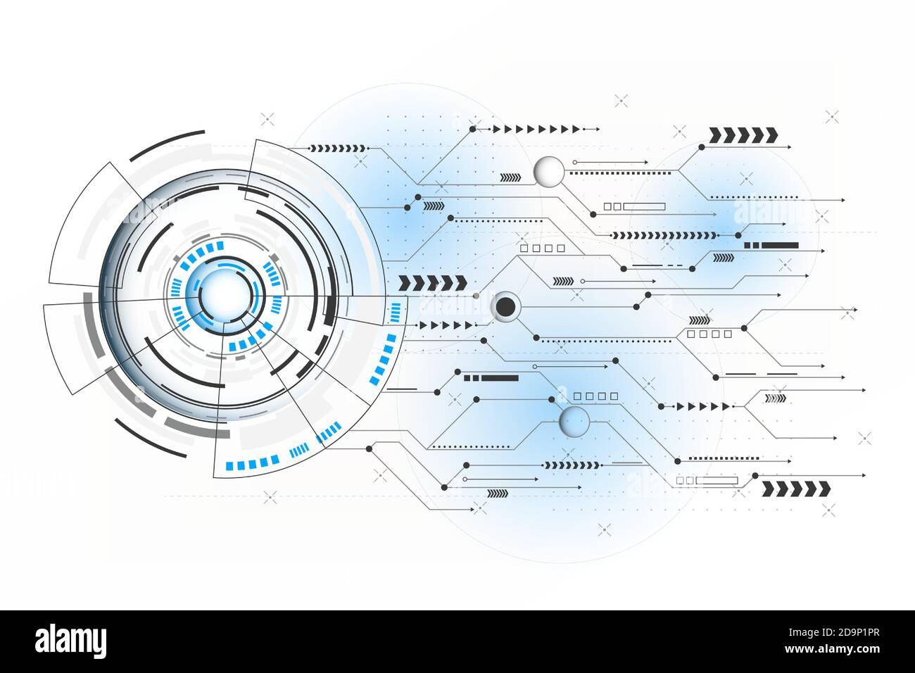 Vector Coonection Circuit Abstract futuristic circuit.connection line circuit.vector and ...