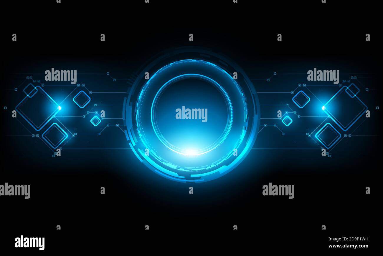 Abstract futuristic circuit.connection line circuit.vector and ...