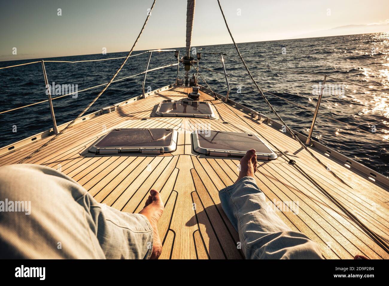 Sail Down On Sailboat High Resolution Stock Photography And Images Alamy