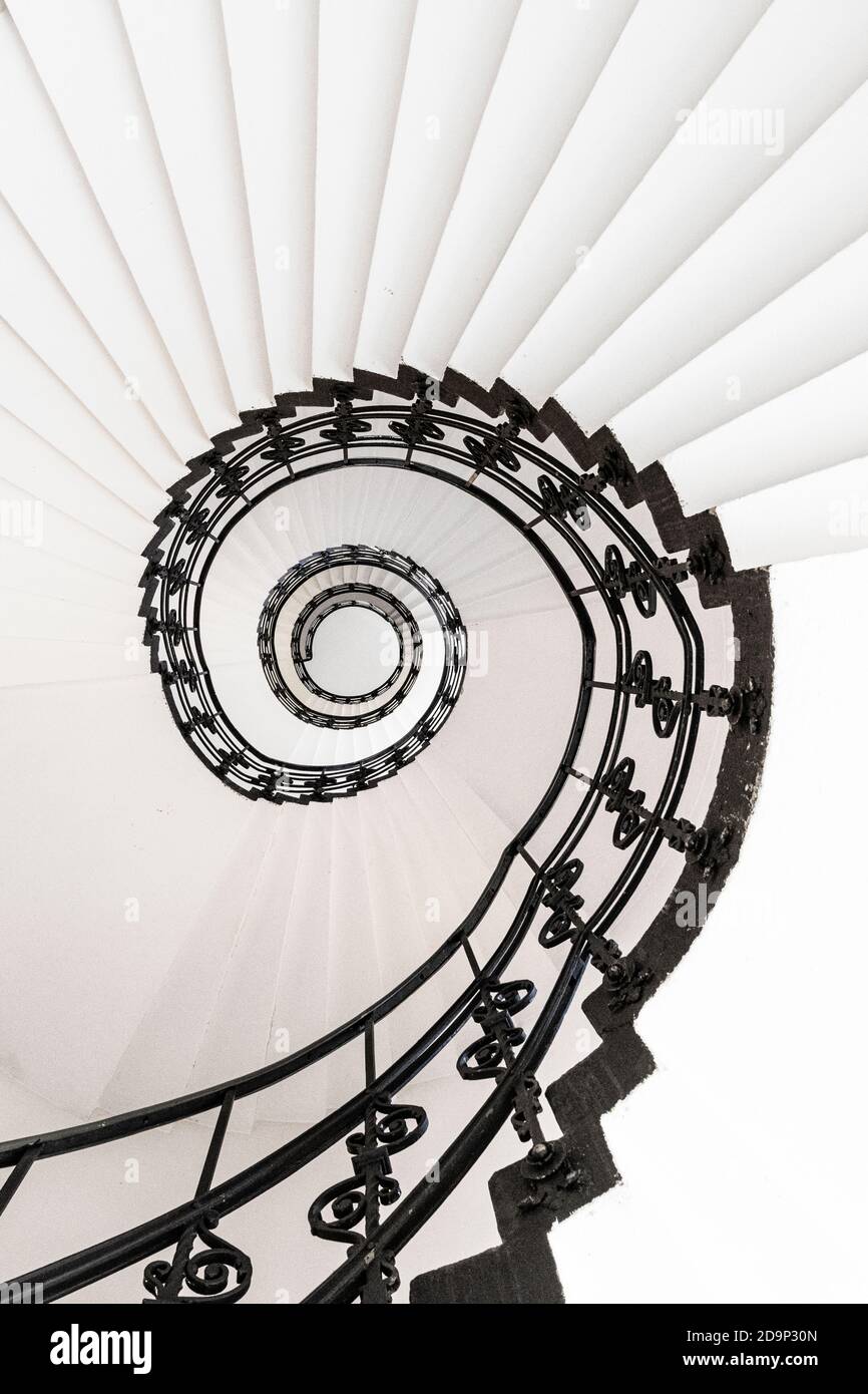 Europe, Germany, Hanseatic City of Hamburg, staircase architecture Stock Photo