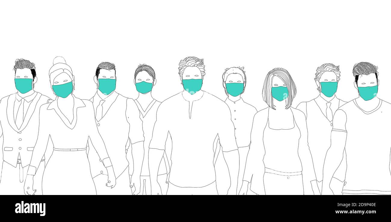 Health Workers Wearing Surgical Mask in Healthcare Industry Stock Photo Alamy