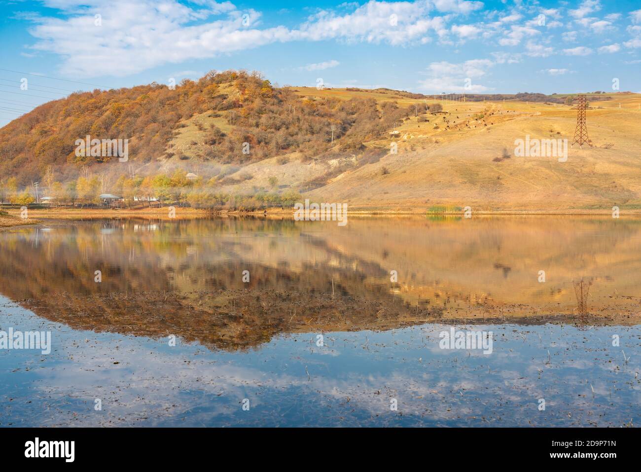Reflections in a mountain lake hi-res stock photography and images - Alamy
