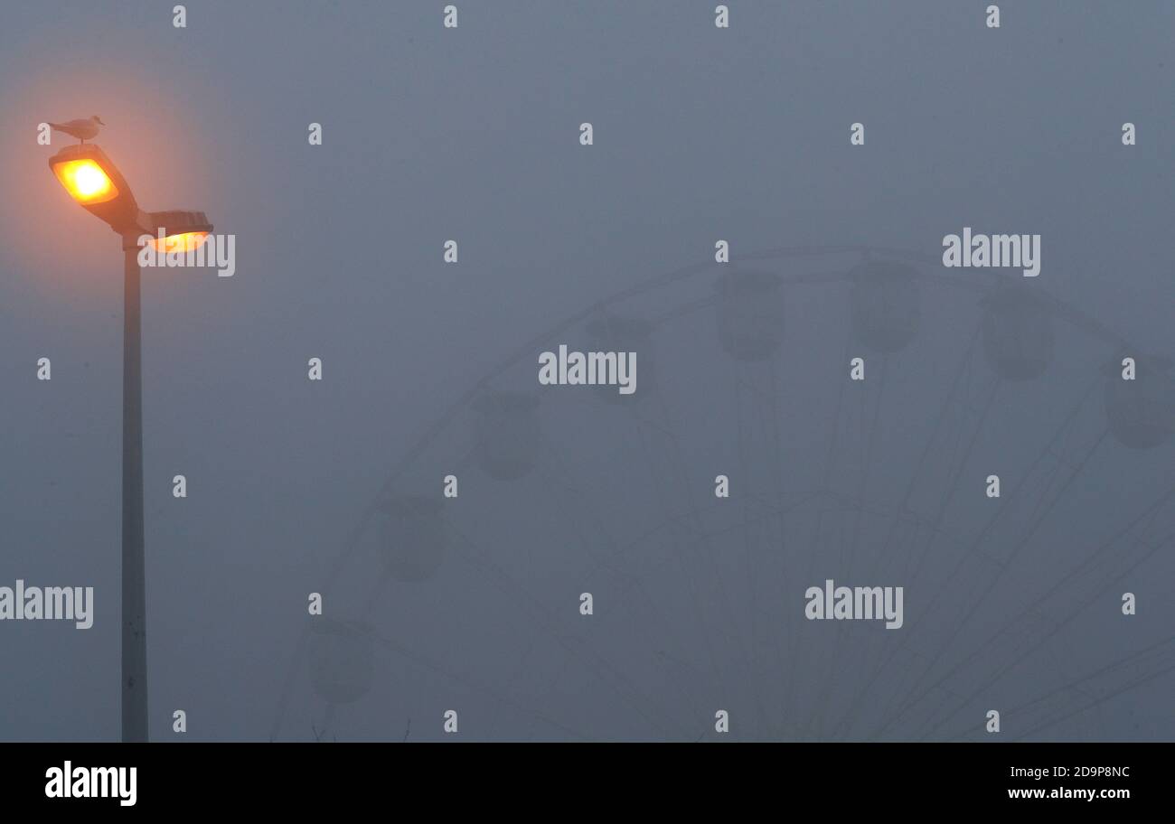 Leicester, Leicestershire, UK. 7th November 2020. UK weather. A big