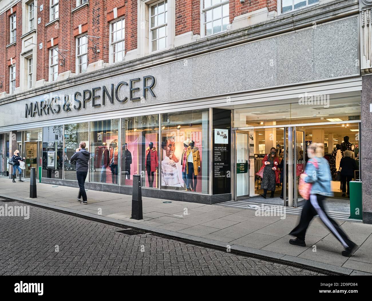Marks & Spencer clothes shop, Cambridge, England Stock Photo Alamy