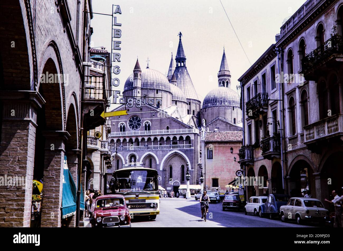 Padova 40 years ago Stock Photo