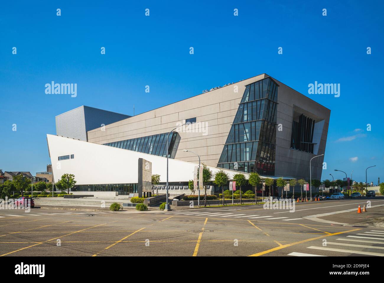 November 5, 2020: Northern Miaoli Art Center, located at Zhunan, Miaoli, Taiwan and opened on december 9,  2011, is an important venue for the promoti Stock Photo