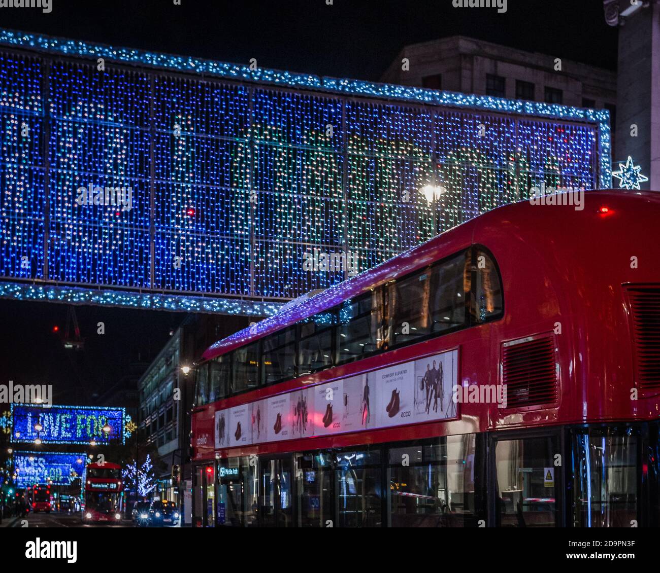 Oxford Street Christmas lights 2020 Stock Photo Alamy