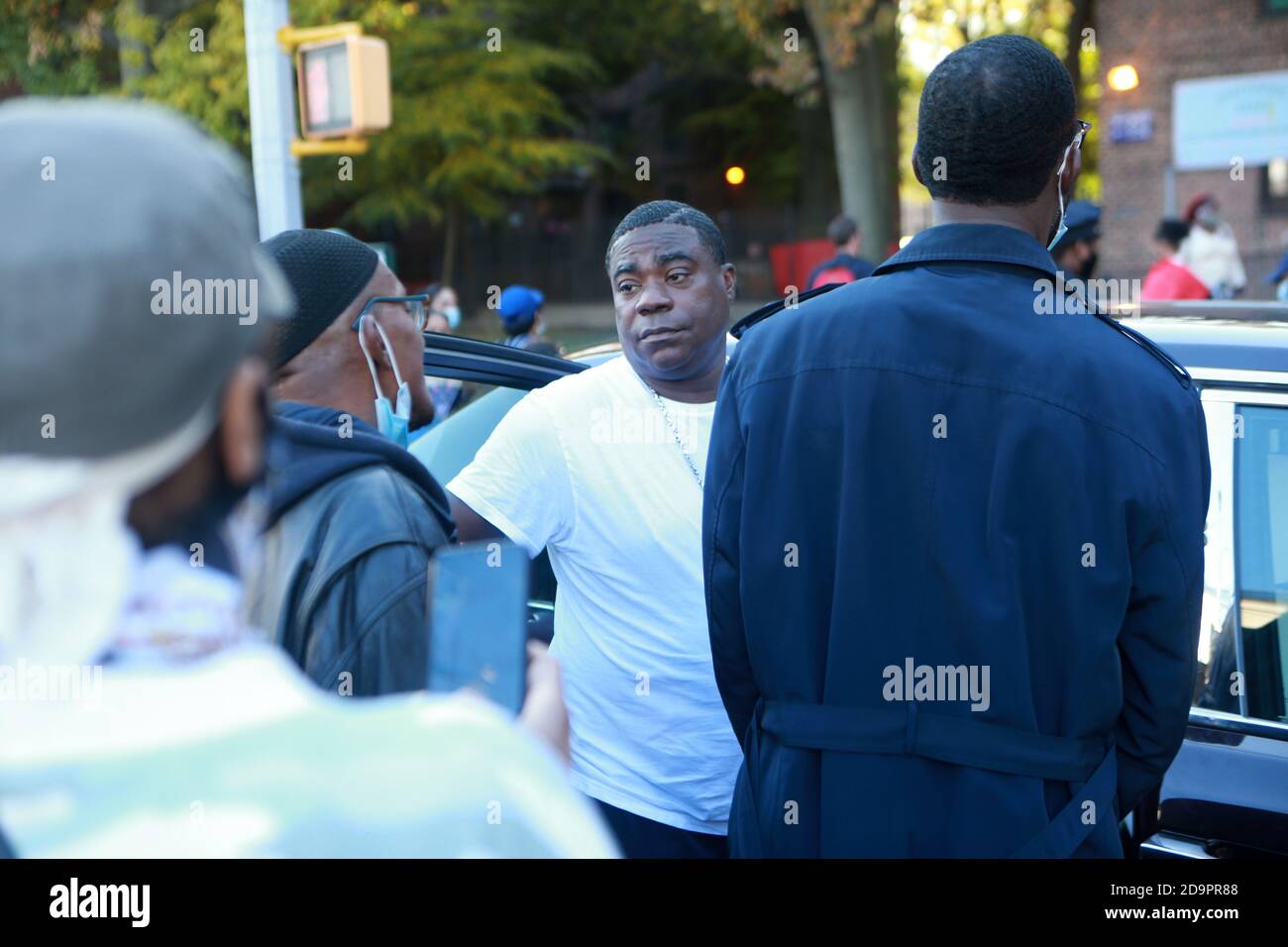 Brooklyn, NY, USA. 6th Nov, 2020. Actor Tracey and others attend