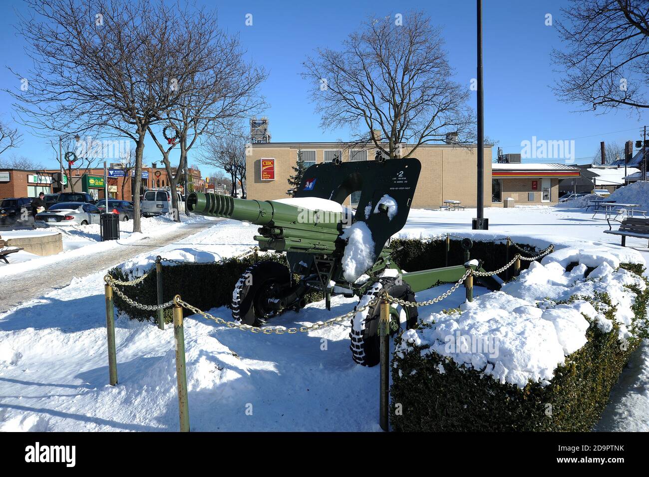 King Memorial Park, Catharine Street., Port Colborne Stock Photo