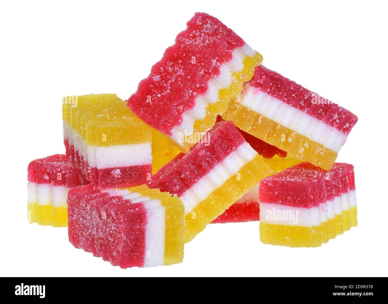 Candy isolated on a white background Stock Photo - Alamy