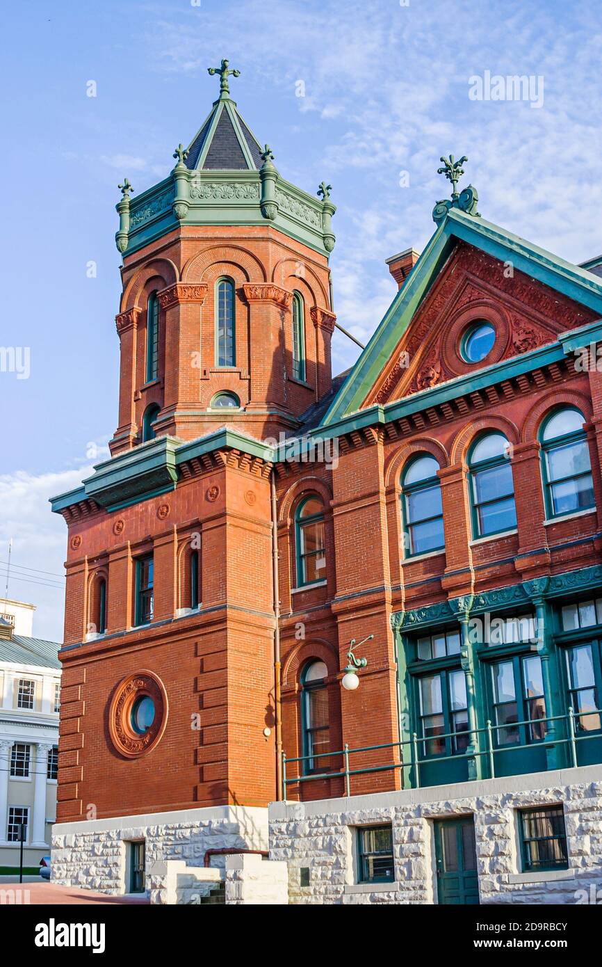 Mississippi Vicksburg Mississippi River Commission building Stock Photo