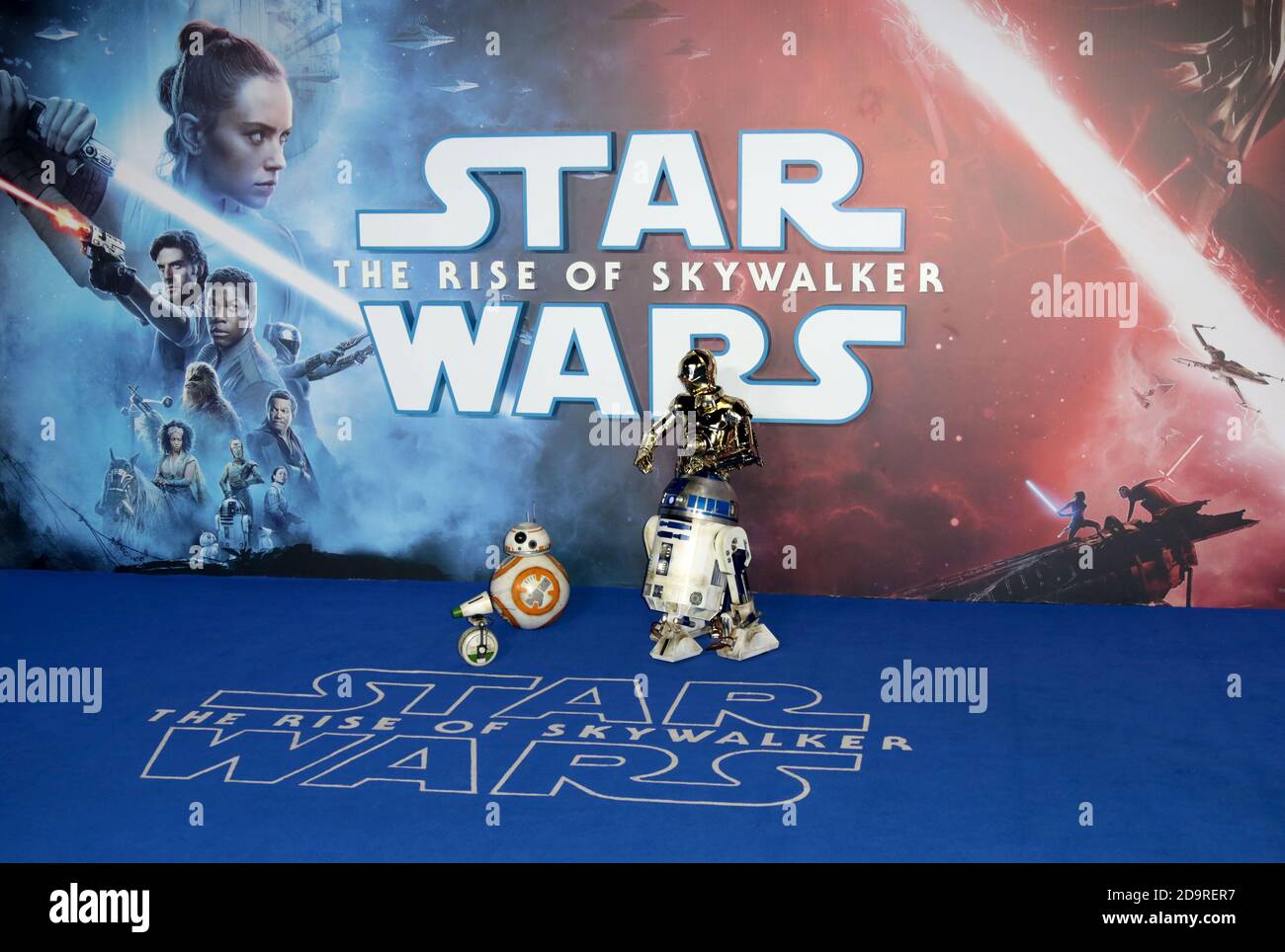 Dec 18, 2019 - London, England, UK - Star Wars: The Rise of Skywalker UK Premiere, Cineworld, Leicester Square - Red Carpet Arrivals Photo Shows: Rich Stock Photo