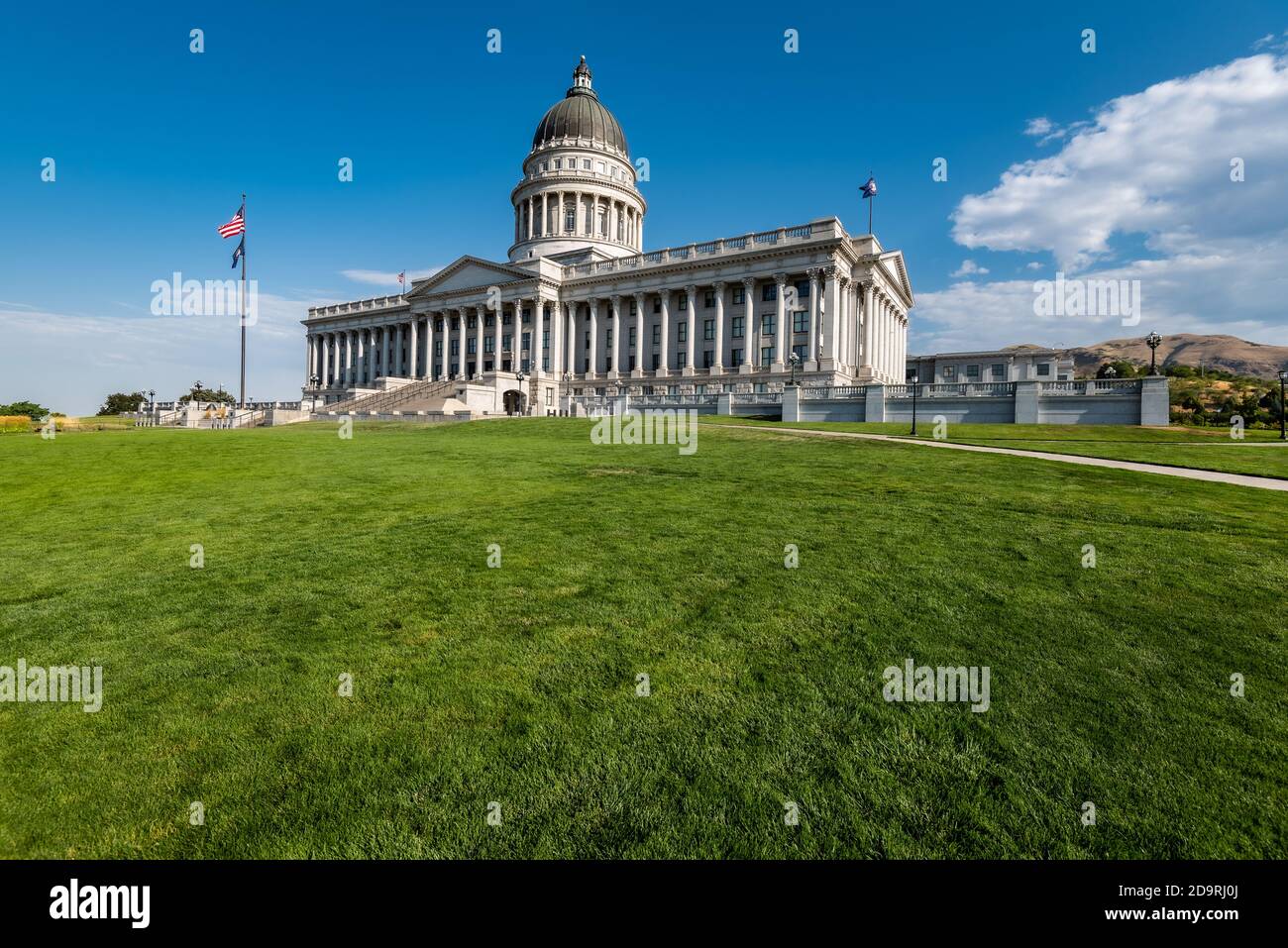 State Capitol of Utah in Salt Lake City Stock Photo