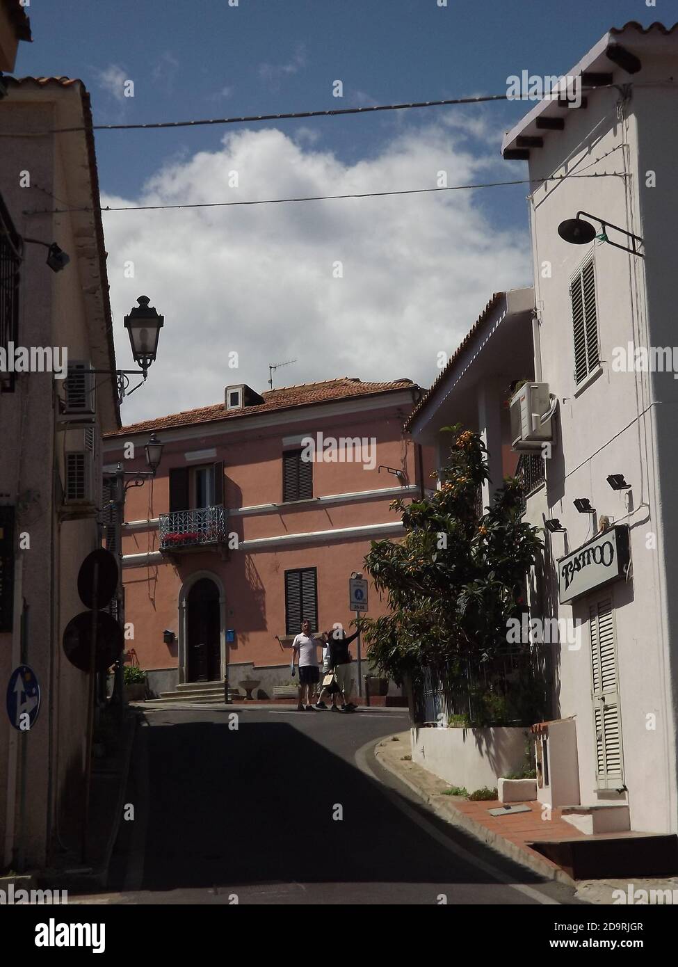 Sardaigne, ville de San Teodoro Stock Photo