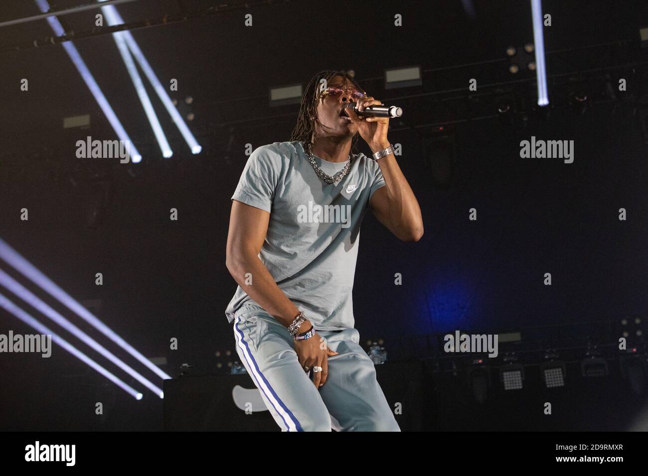 Paris, France 22th june 2020, Koba LaD, french singer, at the Solidays Festival, François Loock/Alamy Stock Photo