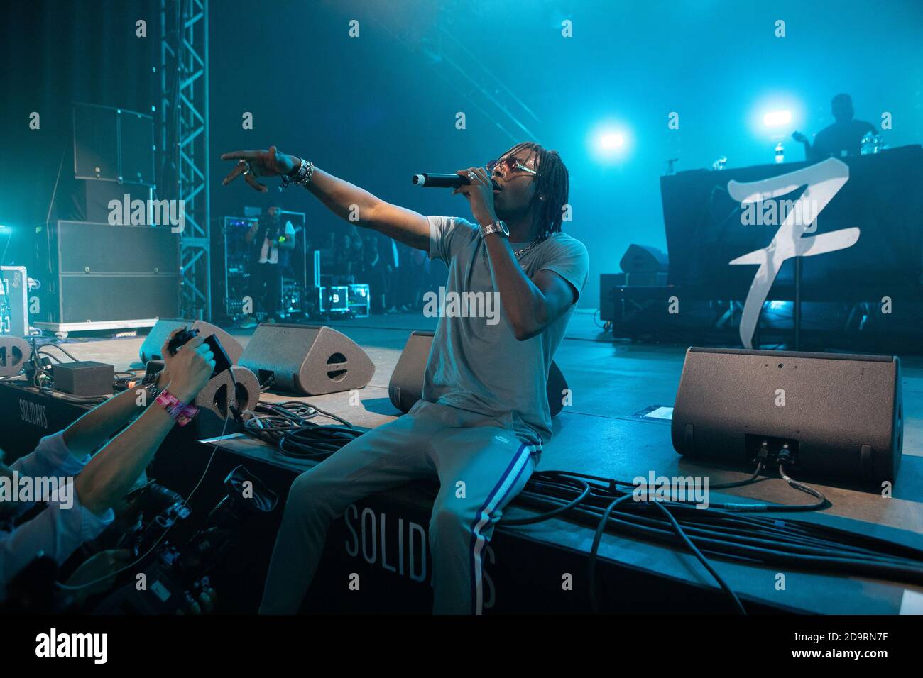 Paris France 22th June 2020 Koba Lad French Singer At The Solidays Festival Francois Loock Alamy Stock Photo Alamy