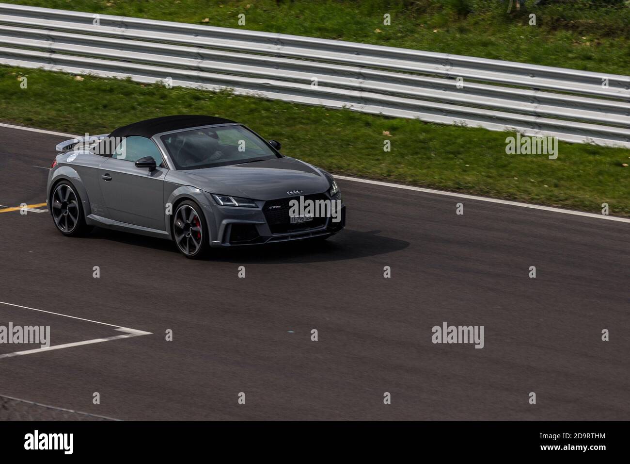 Nice car in exposition during a race event Stock Photo - Alamy