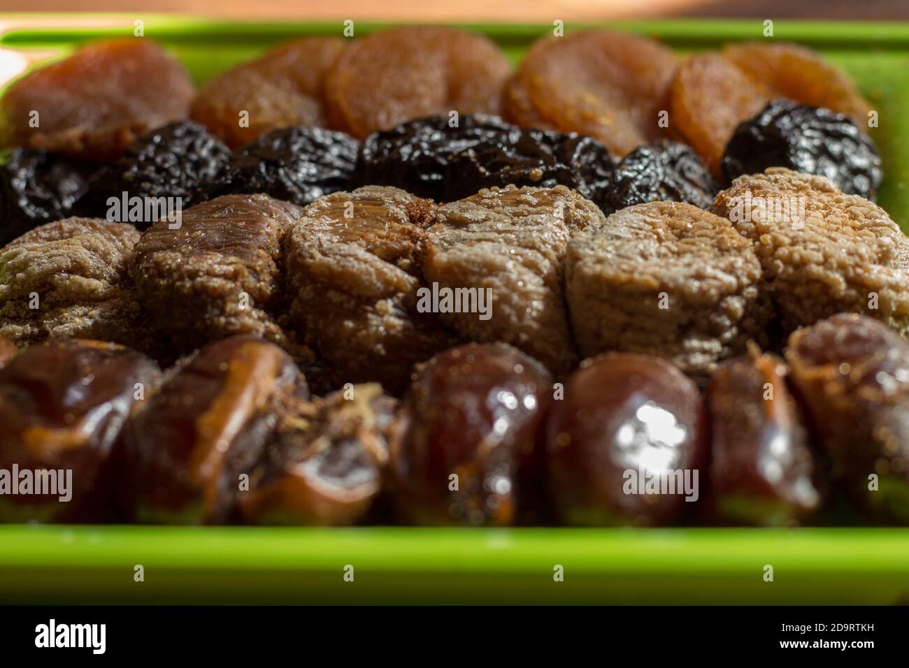 rotten dried fruit, apricot, fig,plums,dates Stock Photo Alamy