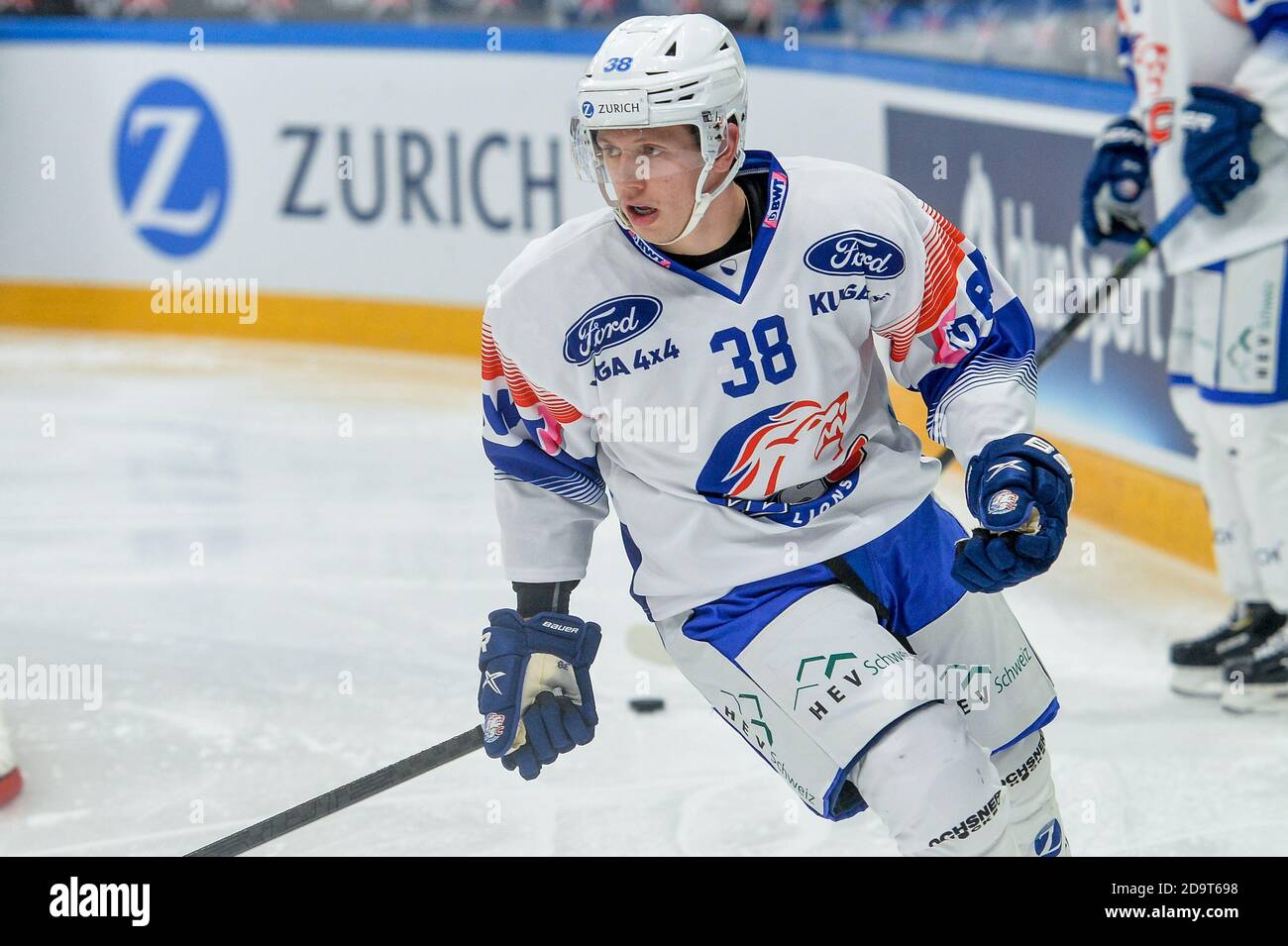 07 11 2020 Porza Corner Arena Cup Hc Lugano Zsc Lions 38 Marco Rossi Zsc Lions Switzerland Germany Austria Croatia Out Stock Photo Alamy