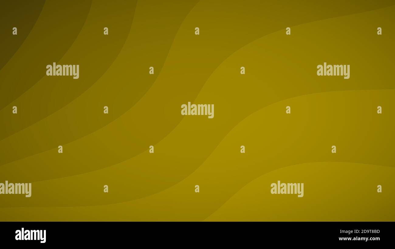 Abstract background of wavy lines in shades of yellow Stock Vector ...