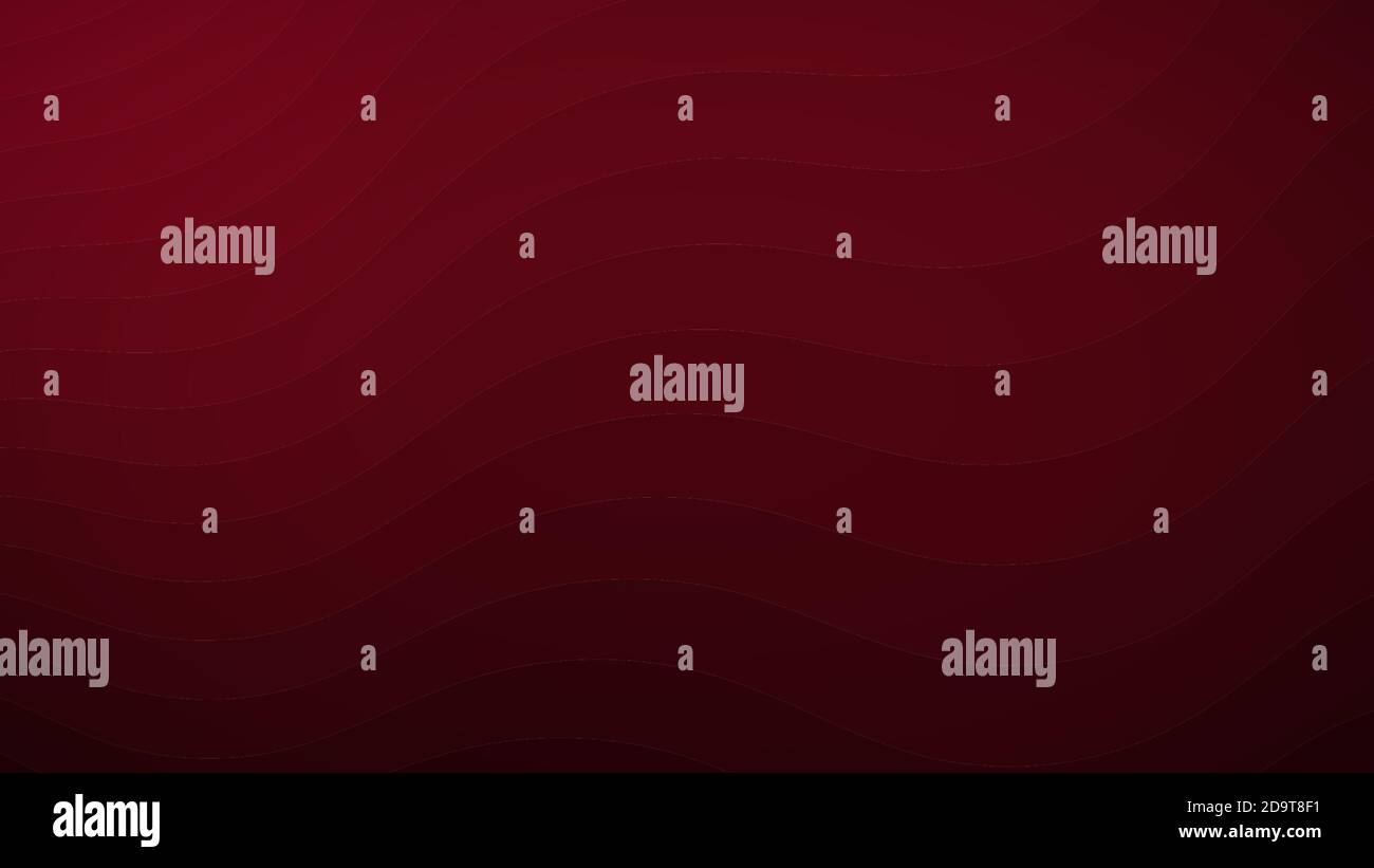 Abstract background of wavy lines in shades of red Stock Vector Image ...