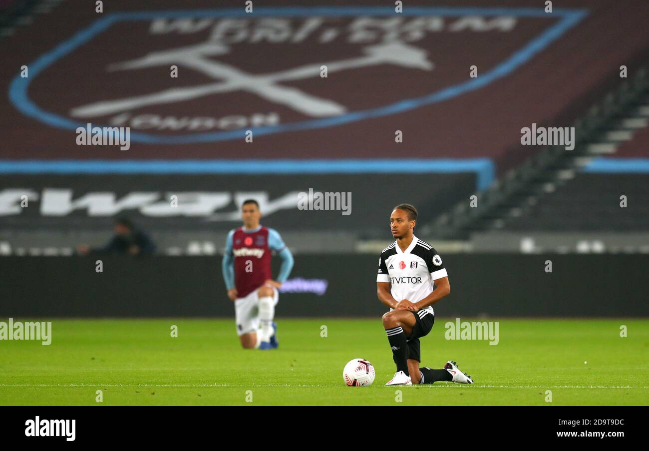 Fulham's Bobby DecordovaReid takes a one prior to the Premier League