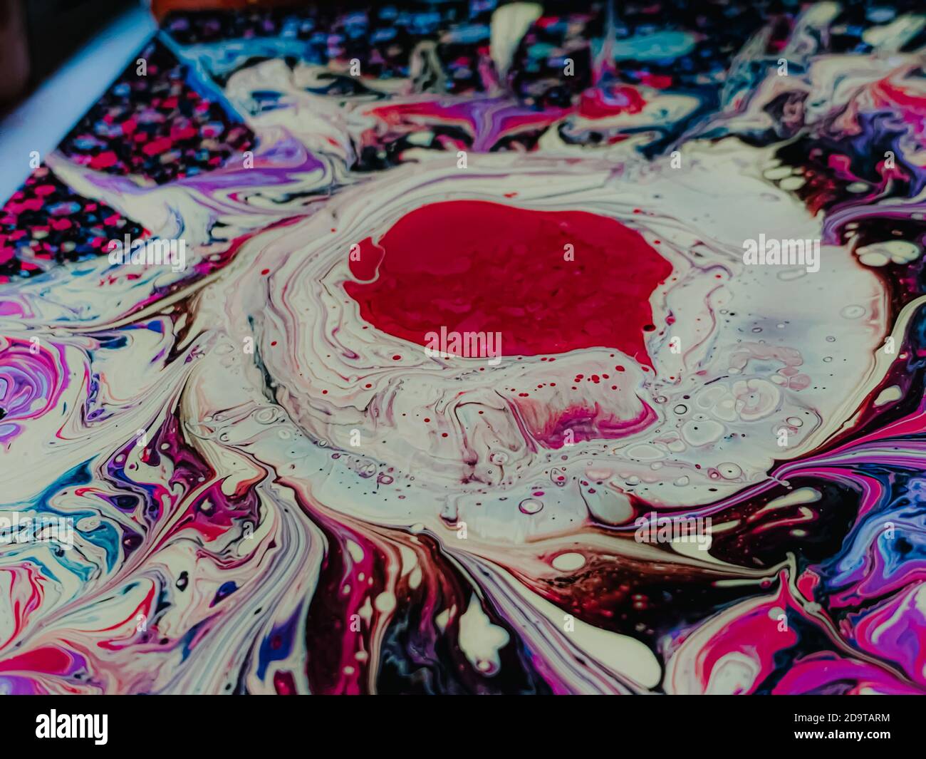 Closeup shot abstract painting hi-res stock photography and images - Alamy