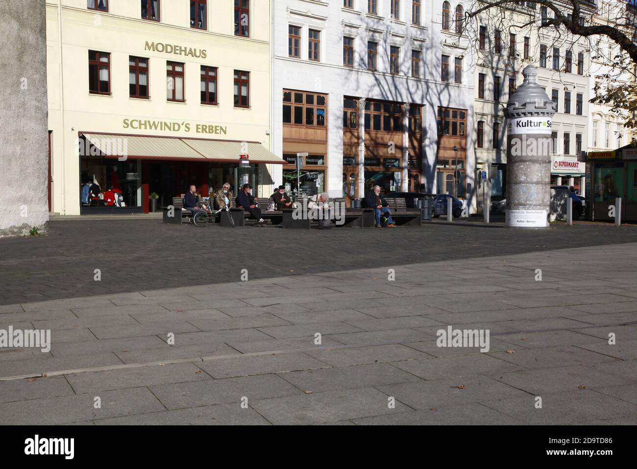 stimmungsbild görlitz  marienplatz Stock Photo