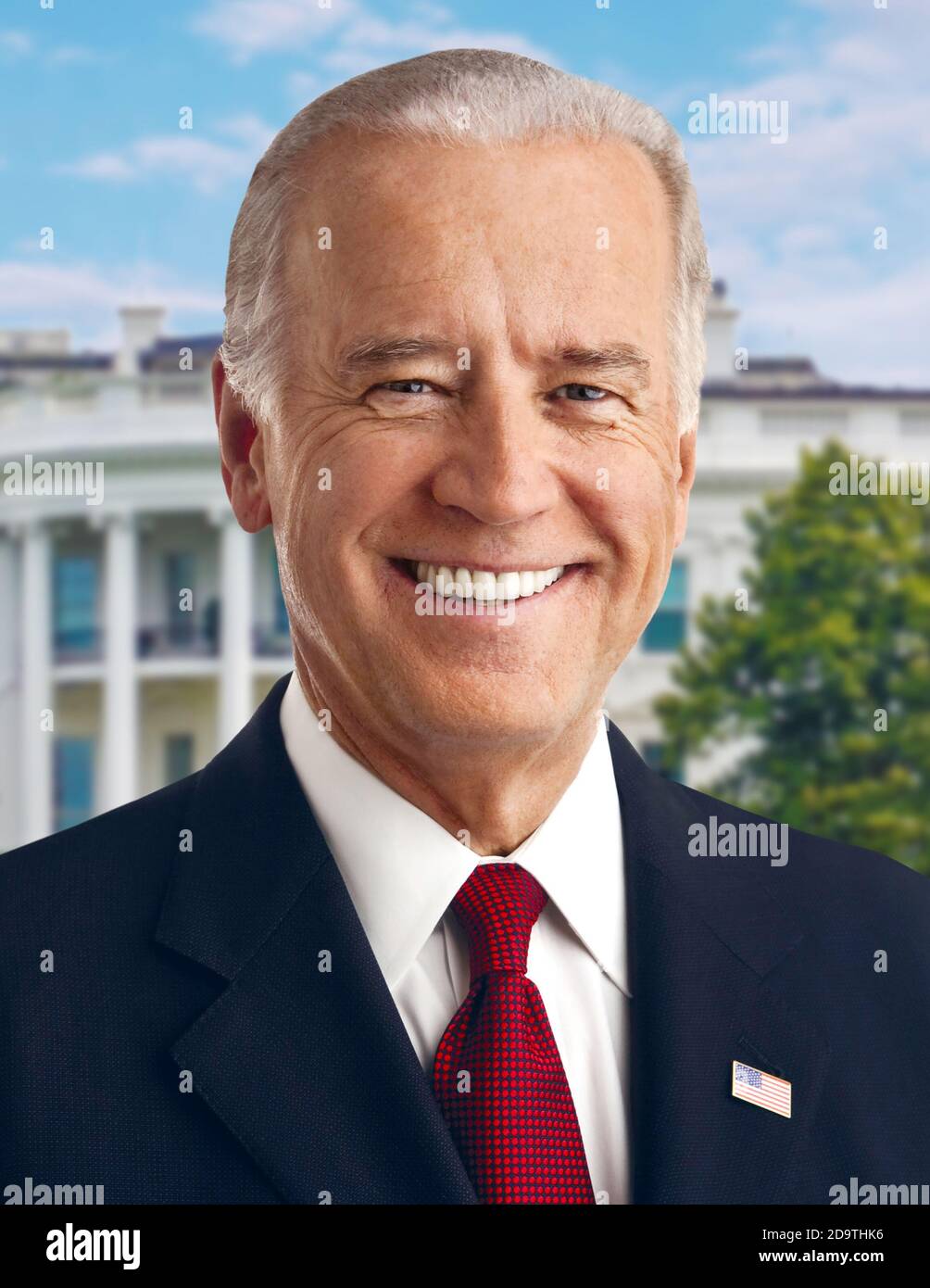 POTUS, The 46 th President of the United States, elected Joe Biden: Portrait shoot by Andrew 'Andy' Cutraro. Stock Photo