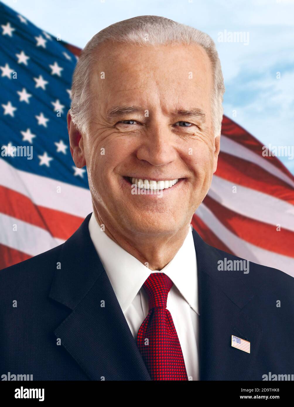 POTUS, The 46 th President of the United States, elected Joe Biden: Portrait shoot by Andrew 'Andy' Cutraro. Stock Photo