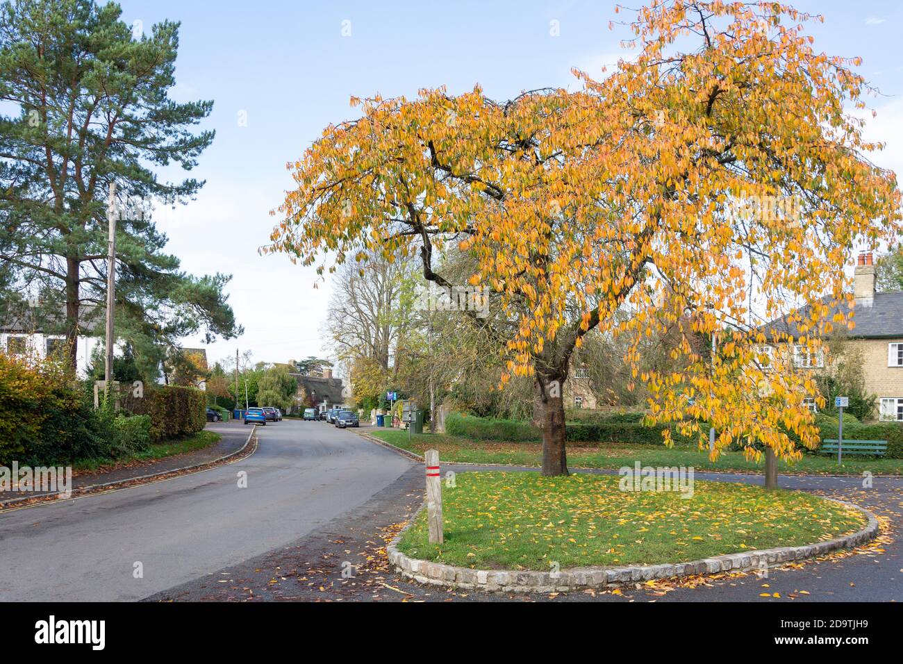 High Street, Grantchester, Cambridgeshire, England, United Kingdom Stock Photo