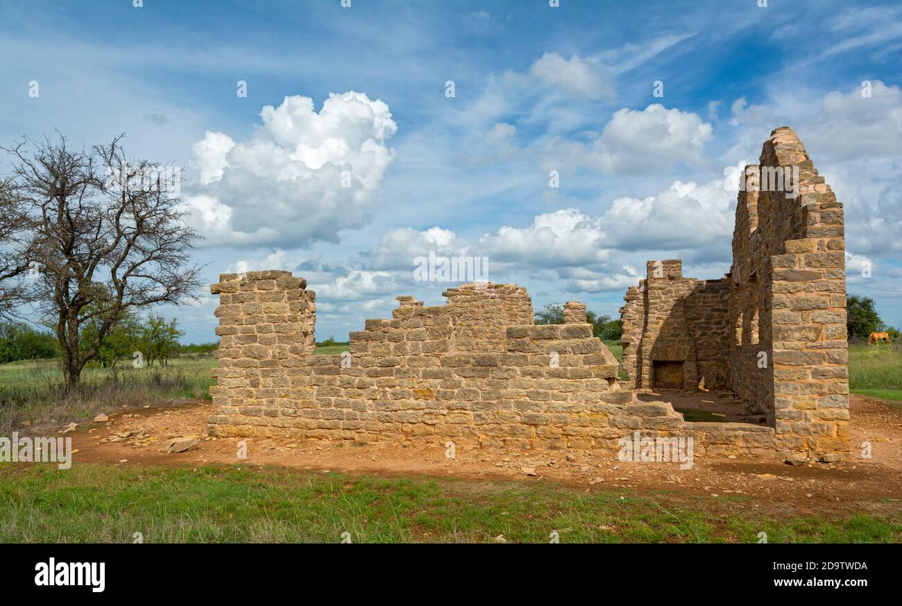 Texas Forts Trail, Shackelford County, Albany, Fort Griffin State