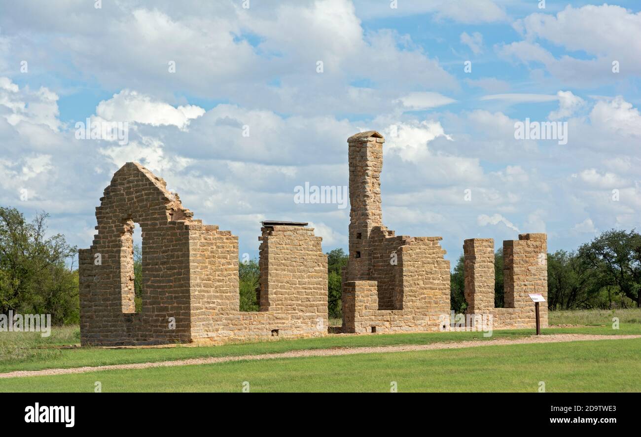 Texas frontier forts hires stock photography and images Alamy