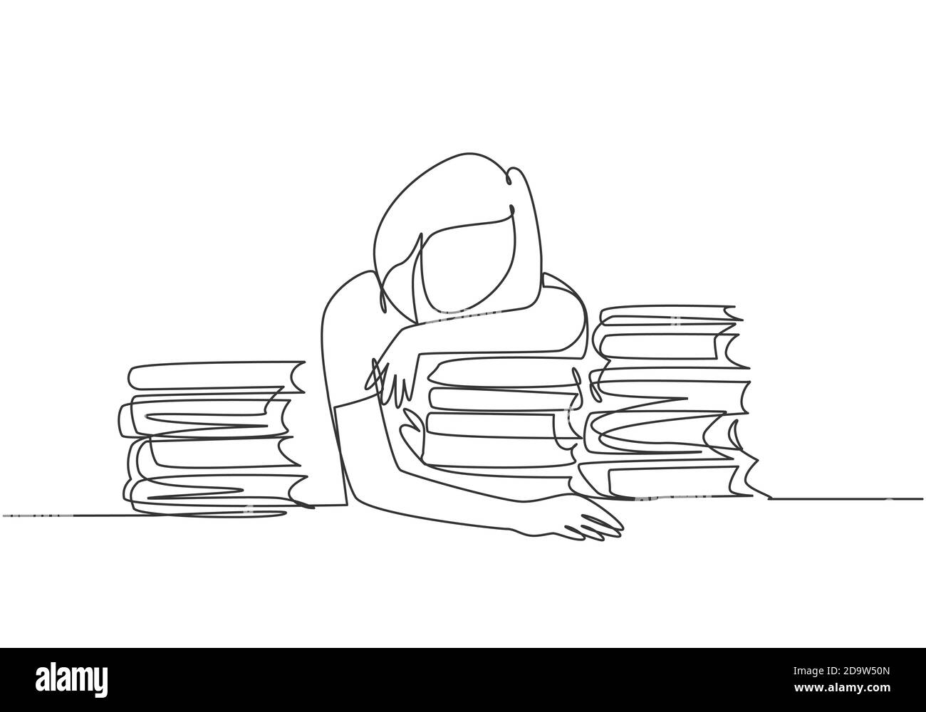 Fall asleep vector vectors hires stock photography and images Alamy