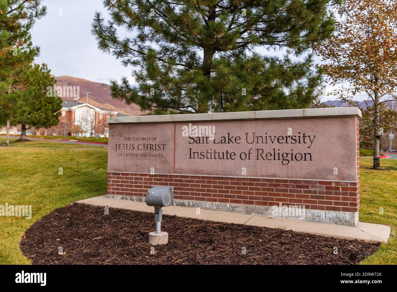 Institute religion university utah salt hires stock photography and