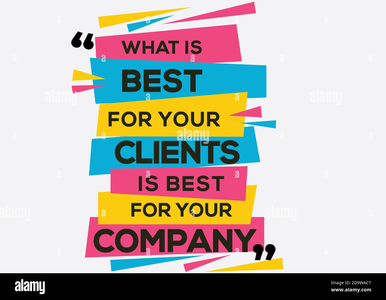 Motivational Quotes Design Stock Photo - Alamy